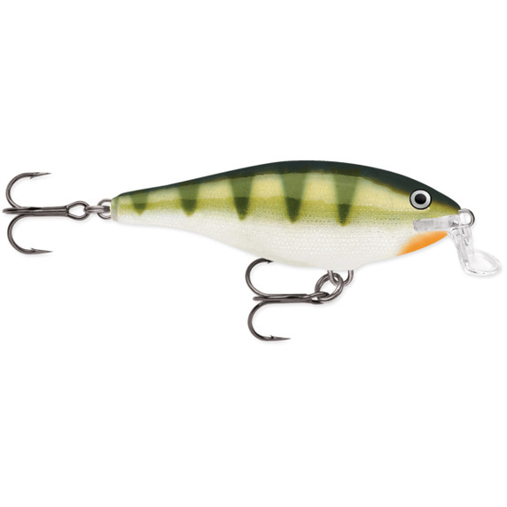 Rapala Shallow Shad Rap Hard Lures,  Yellow Perch Variation