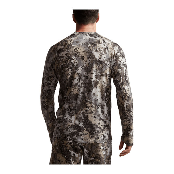 Sitka Core Merino 120 LS Crew, Elevated Model Variation