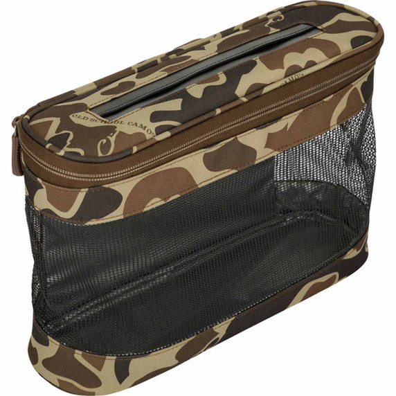 Drake Waterfowl Wingshooter's Shell Boss, View of detachable mesh bag Old School