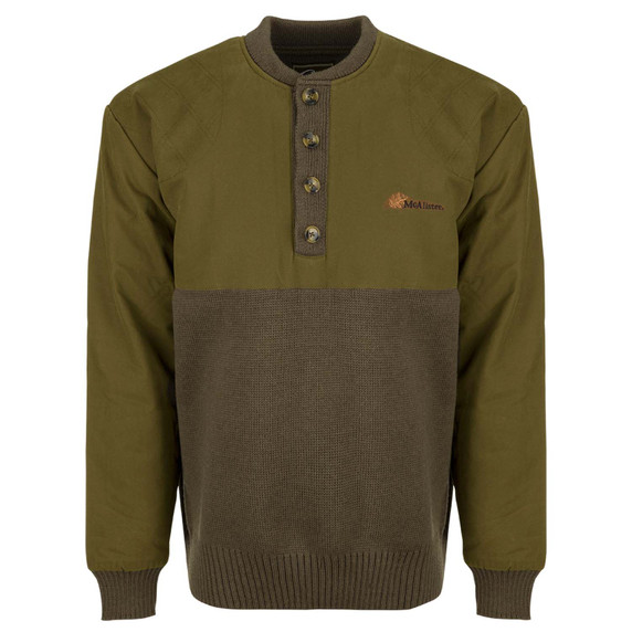 Drake Waterfowl McAlister Waterfowler's Sweater Image in Tan