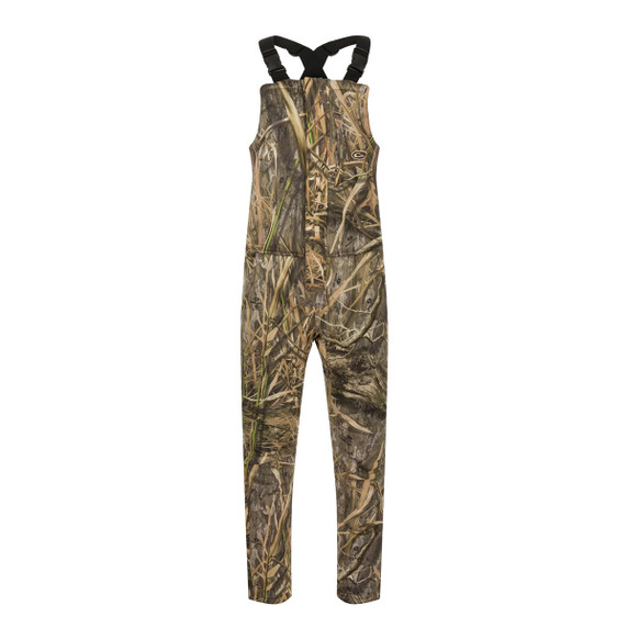 Drake MST Ultimate Wader Bib Image in Mossy Oak Habitat