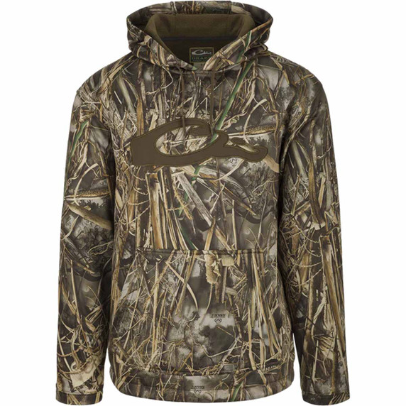 Drake LST Silencer Hoodie Image in Realtree Max 7