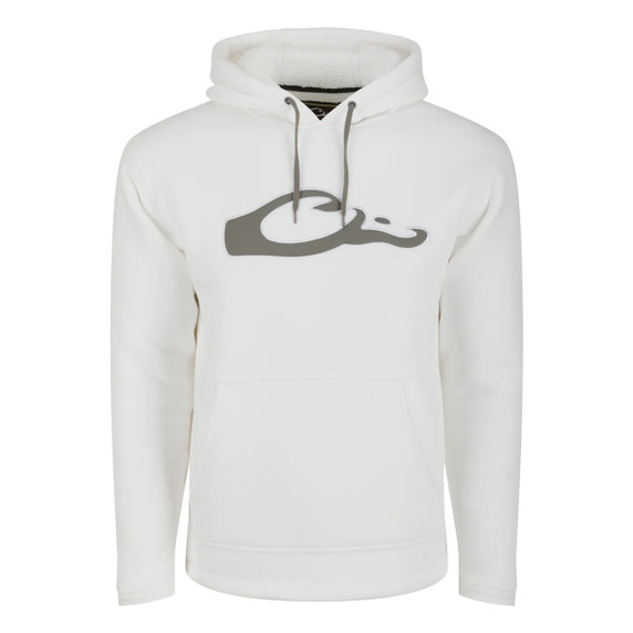 Drake LST Silencer Hoodie Image in White.