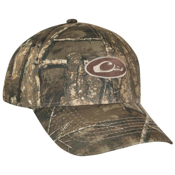 Drake Waterfowl Youth Waterproof Camo Cap Image in Realtree Timber