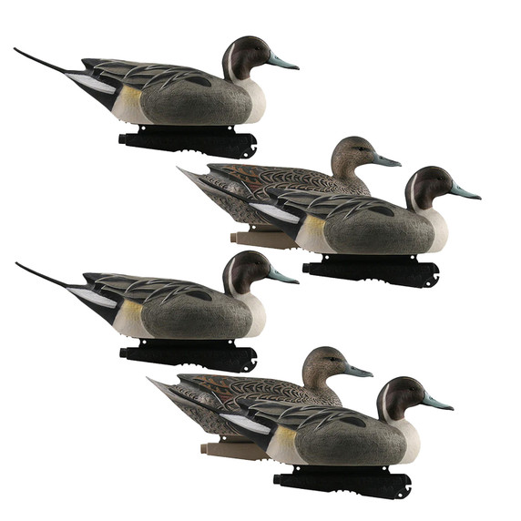 GHG Decoy Systems Over-Size Series Floating Pintails Decoys with Weighted Keel - 6 Pack Image