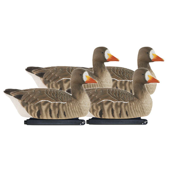 GHG Pro-Grade Active Specklebelly Floating Goose Decoys 4 Pack Image