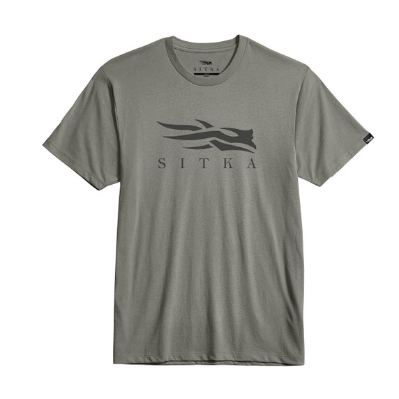 Sitka Men's Icon Tee Image in Field Gray
