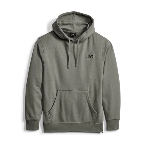Image of the Sitka Icon Classic Pullover Hoodie in Field Gray