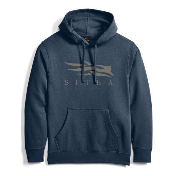 Sitka Icon Pullover Hoodie Image in Starlight Blue