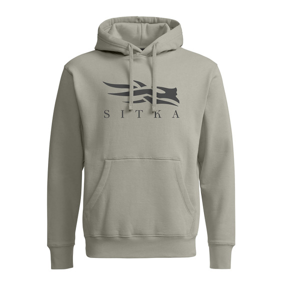 Sitka Icon Pullover Hoodie Image in Pebble Grey