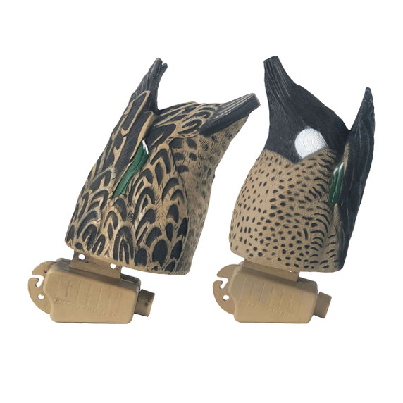 GHG Decoy Systems Pro-Grade Blue-Winged Teal Butt-Up Feeder Decoy Image