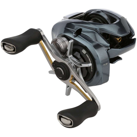 Front Angled Image of the Shimano Aldebaran Baitcasting Reel