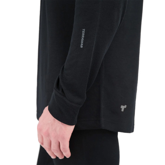 2-Layer Authentic Thermal Crew, Black