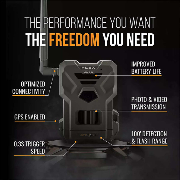 SpyPoint Flex G36 Cellular Camera - Twin Pack