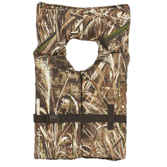 Outdoor Type II  Camo Life Jacket - Realtree Max 5