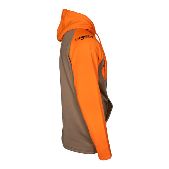 side image of Rogers Upland Toughman Tech Hoodie.