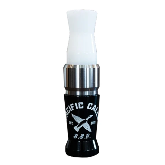 Image of the Pacific Calls B.B.G. Goose Call in Black/White