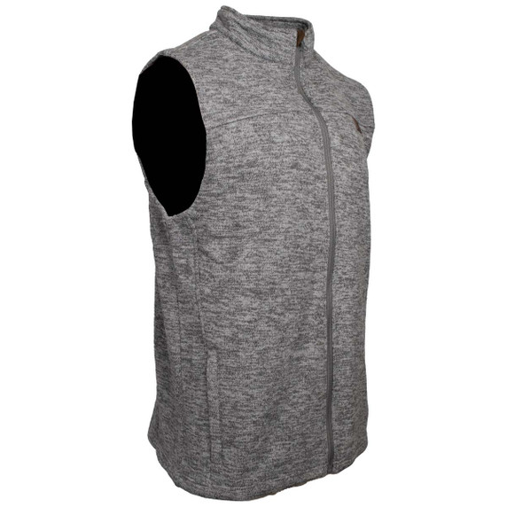 Rogers Classic Sweater Fleece Vest Angled Image.