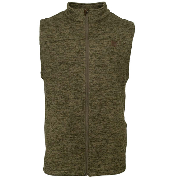 Rogers Classic Sweater Fleece Vest Image in Olive
