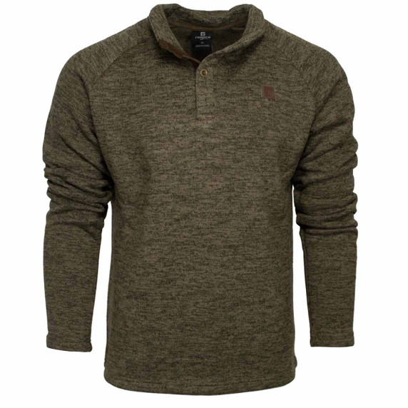 Classic Sweater Fleece Henley