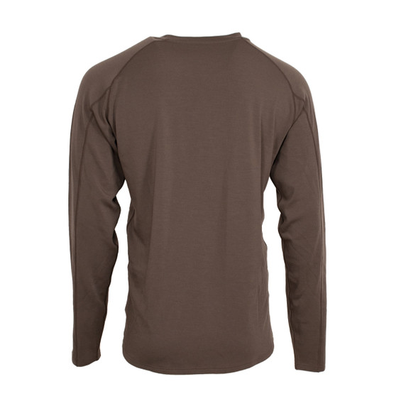 back image of Rogers Biome 250 Merino Mock Neck Long-Sleeve Baselayer.