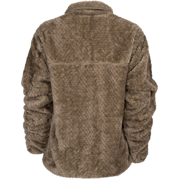 back image of Rogers Sporting Goods Duchess Fleece Snap Pullover.