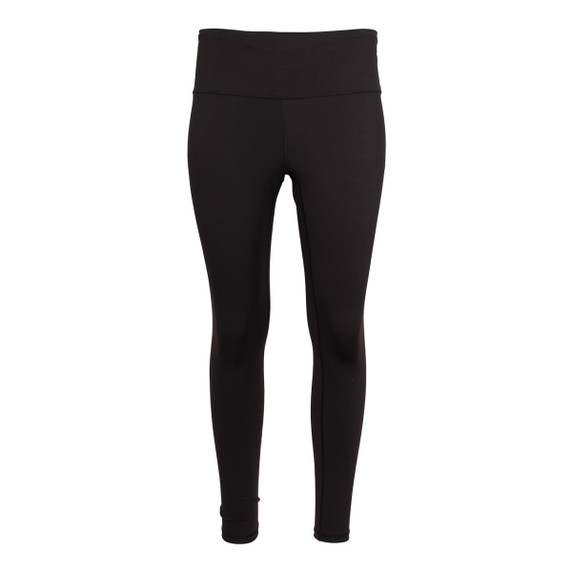 Rogers Sporting Goods Women's Luna 28" Leggings Back Image in Black