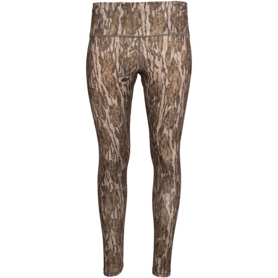 image of Rogers Sporting Goods Women's Luna 26" Leggings in Mossy Oak Bottomland.