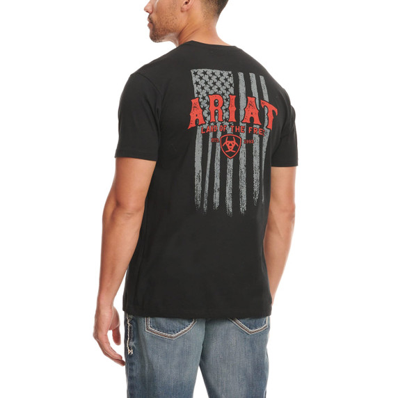 Western Vertical Flag Tee Shirt