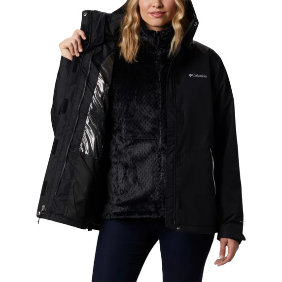 Women's Bugaboo II Fleece Interchange Jacket, Black