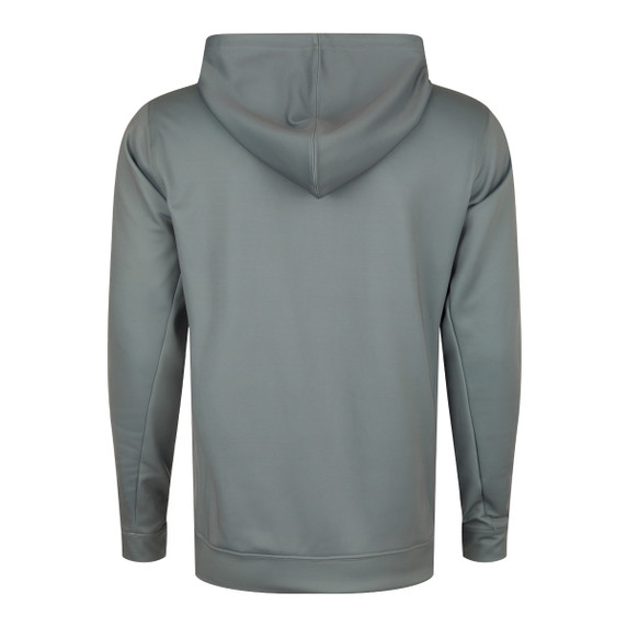 Drake Youth Performance Stacked Hoodie back grey image