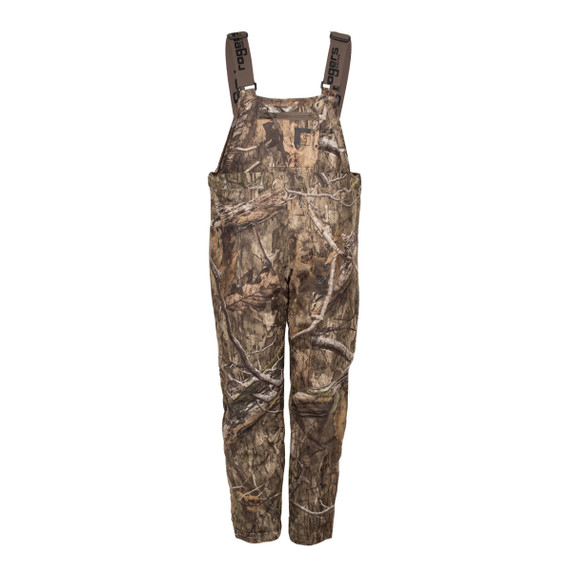 Rogers Youth Primal Waterproof Insulated Bibs Image in Mossy Oak DNA