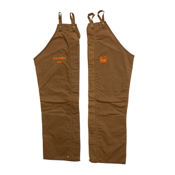 Banded Top Shelf Oil Cloth Chaps Pair Image