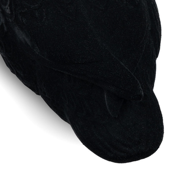 Final Approach Live Flocked Black Duck Decoy tail feathers image