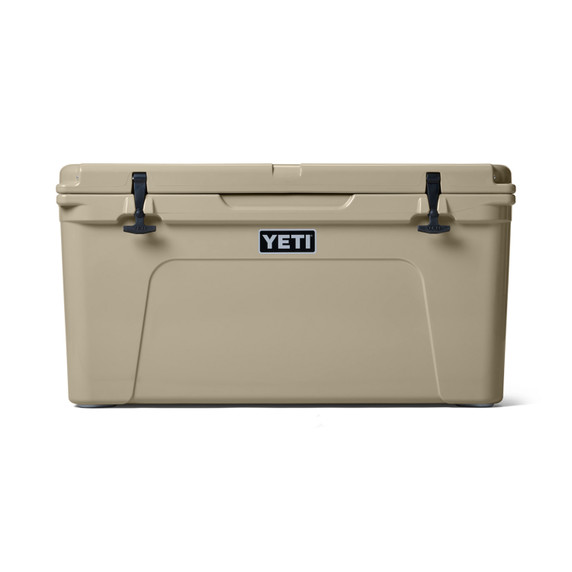 Yeti Tundra 75 Hard-Sided Cooler Front Image in Tan