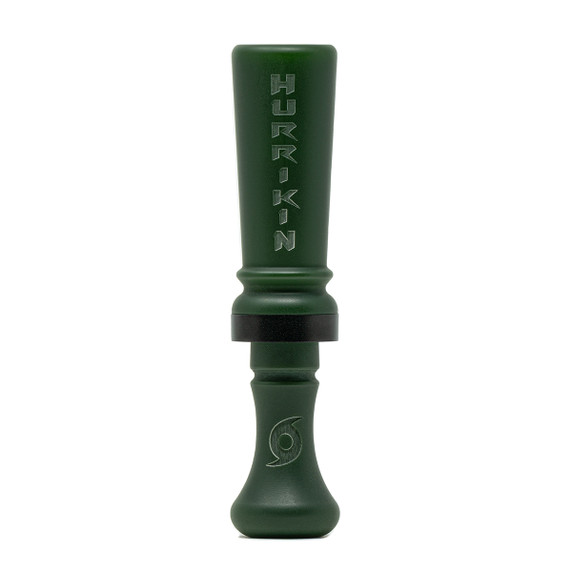 Elite Duck Calls Big Hurrikin Single Reed Duck Call Image in OD Green