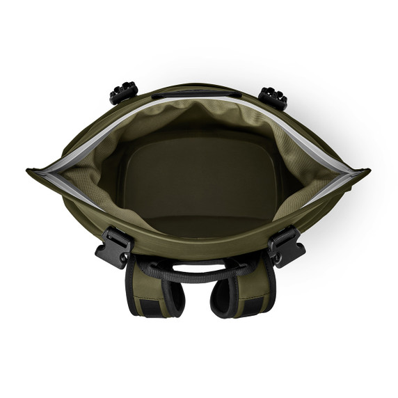 Yeti Hopper M12 Backpack Soft Cooler Top Image.