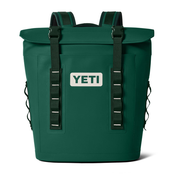 Yeti Hopper M12 Backpack Soft Cooler Image in Black Forest Green
