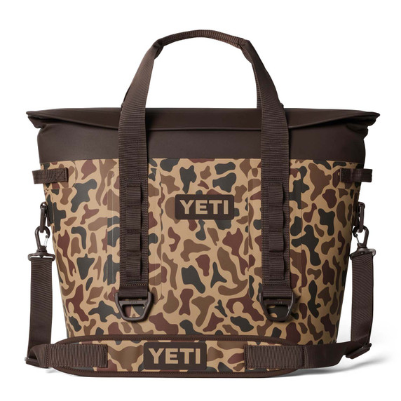 Yeti Hopper M30 Soft-Sided Cooler Image in Wetlands Camo