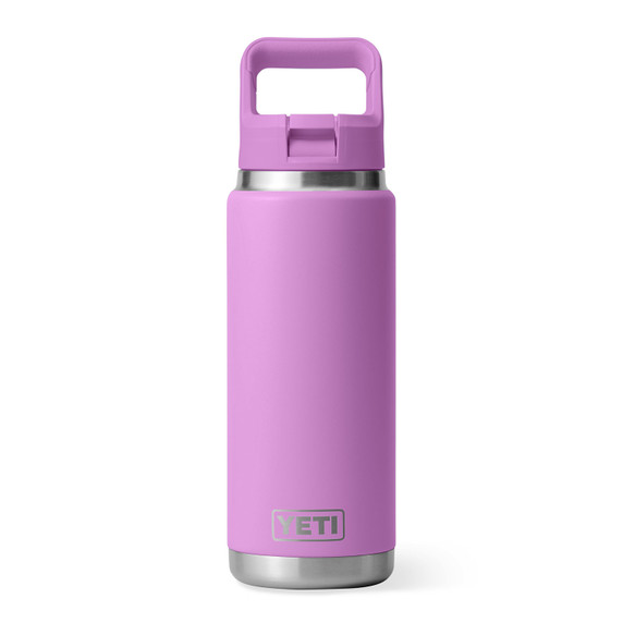 Yeti Rambler 26 oz. Water Bottle with Color-Matched Straw Cap Image in Desert Bloom