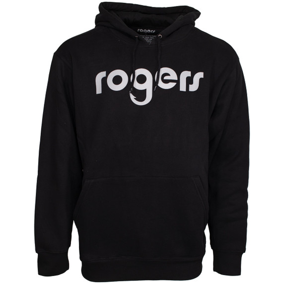 Rogers Cotton Hoodie Product Image in Black