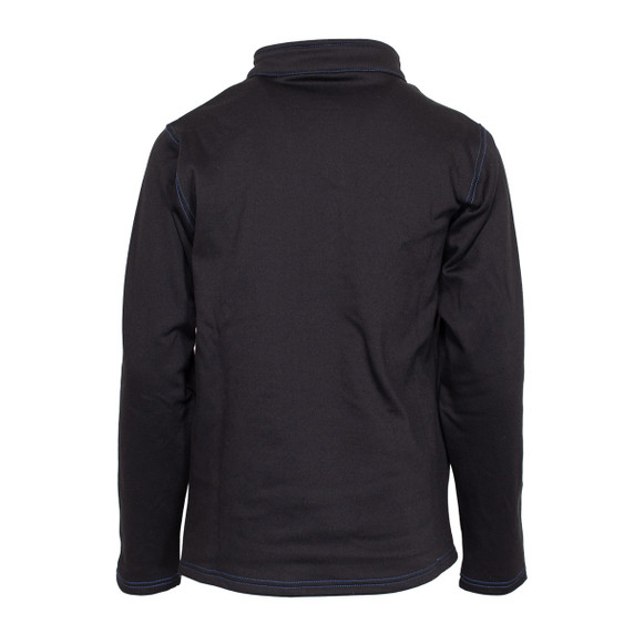 Rogers Youth Static Baselayer 1/4-Zip Top Back Image in Black