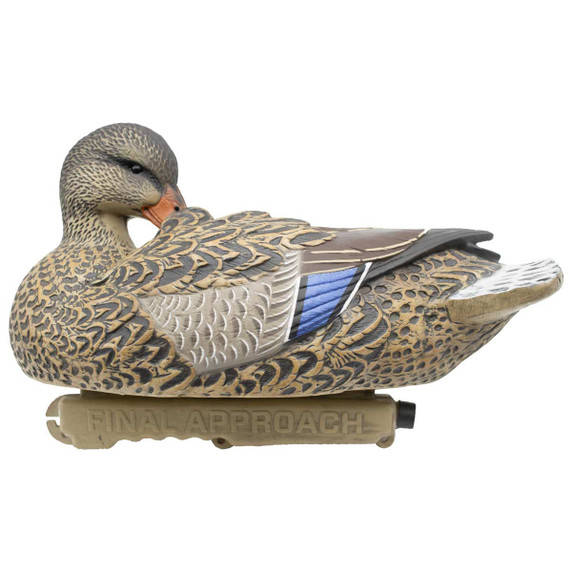 LIVE Floating Mallard Sleeper Preener, 6 Pack