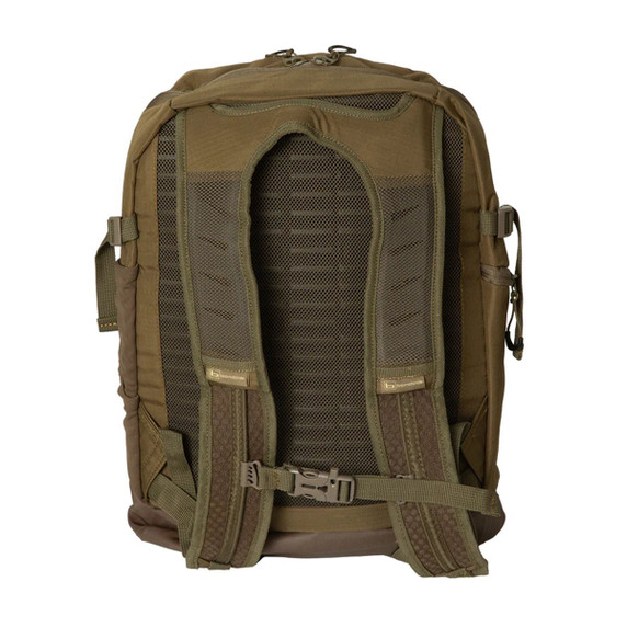 Banded On-the-Fly Welded BackPack Back Image in Marsh Brown