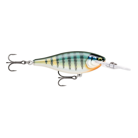 Rapala Shad Rap Elite Fishing Lure Image in Gilded Blue Gill