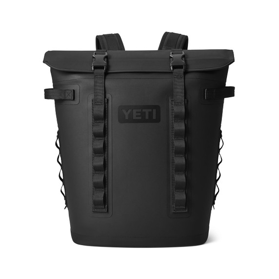 Yeti Hopper M20 Soft Backpack Cooler Front Image in Black