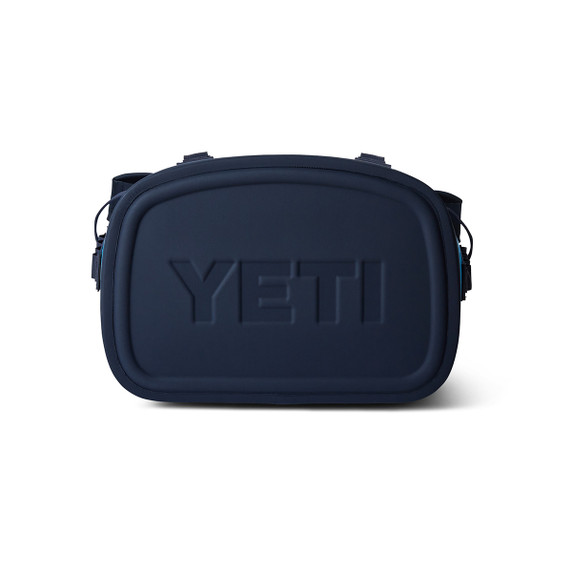 Yeti Hopper M20 Soft Backpack Cooler Bottom Image in Big Wave Blue