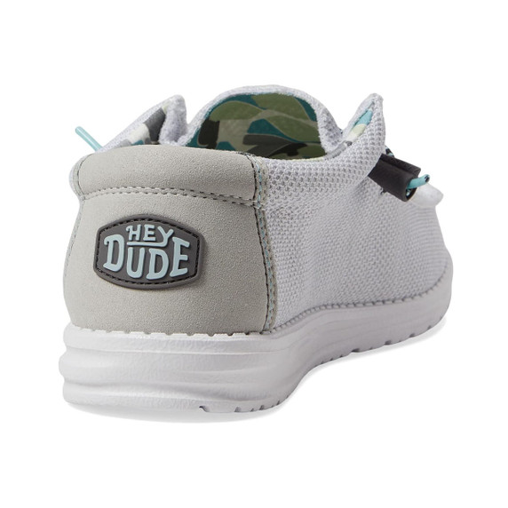 Hey Dude Wally Sox Triple Needle Shoes Back Image