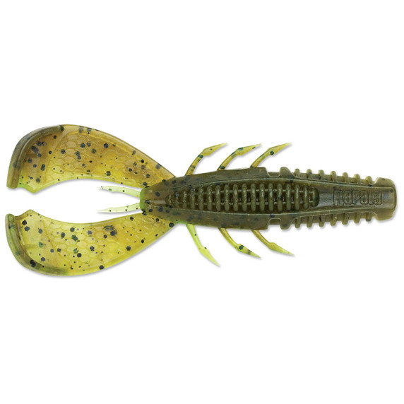 Crush City Cleanup Craw, Green Pumpkin Chartreuse Pepper