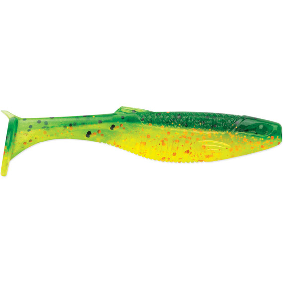 Rapala Crush City The Mayor Soft Swimbait Image in Green Perch